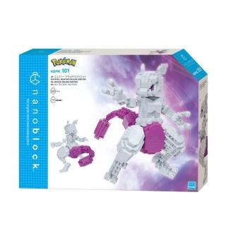 【nanoblock 河田積木】NBPM 101 超夢DX(寶可夢系列)