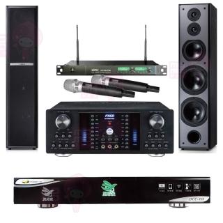 【點將家】DCC-899+FNSD AK-8800 PRO+ACT-869+TDF M6(點歌機4TB+擴大機+麥克風+喇叭)