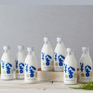 【羊舍】冰鮮羊奶180ml*7瓶 無調整無新增(鮮羊乳 寶寶副食品 鮮奶)