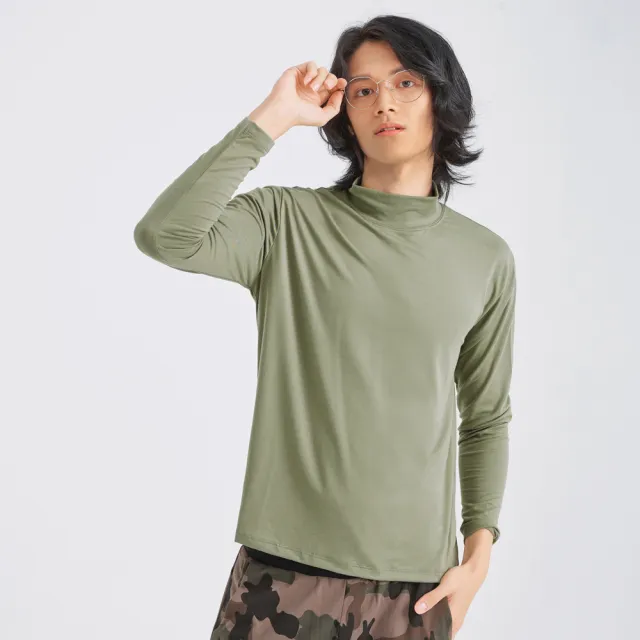 【OB 嚴選】2.7度Water水感多色微高領男仕發熱衣 《KL1444》