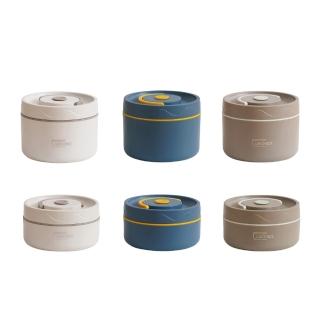 【WARM DAY LIFE】單入 550ML 304不鏽鋼 微波保溫 便當盒 可微波爐 可分離 飯盒(便當盒 加熱飯盒)