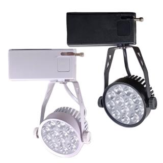 【彩渝】CNS認證 15W 2入 CREE晶片(黑白色系 冷鍛式 LED軌道燈 全電壓 簡易安裝)