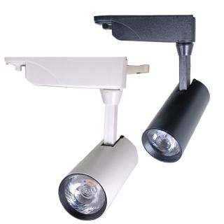 【彩渝】CNS認證 20W 2入 高亮度 COB光源(LED 防眩軌道燈 全電壓 黑白系列)
