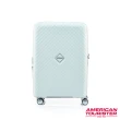 【AMERICAN TOURISTER 美國旅行者】24吋SQUASEM可擴充防盜拉鍊PP避震輪行李箱(多色可選)