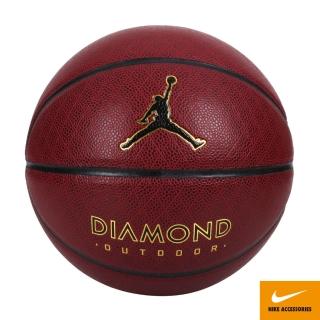 【NIKE 耐吉】籃球 JORDAN DIAMOND OUTDOOR 8P 7號球 J100825289107琥珀(鑽石紋理 彈性耐用 耐磨 觸感佳)