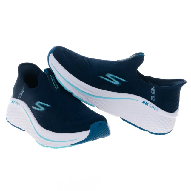 【SKECHERS】女鞋 慢跑系列 瞬穿舒適科技 GO RUN MAX CUSHIONING ELITE 2.0(129611NVBL)