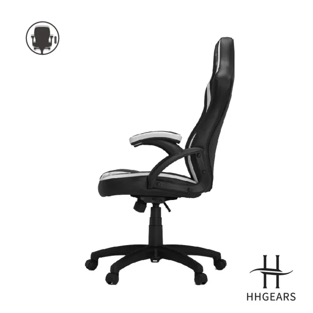 【HHGears】HHGears SM115 電競椅 黑白(原廠保固一年)