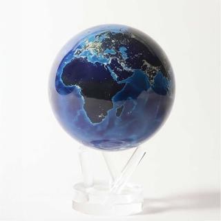 【MOVA】光能地球儀 -夜晚衛星檢視Earth at night 6英吋(居家擺設．精緻送禮．轉運．紀念日．生日)