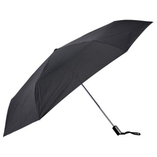 【NITORI 宜得利家居】自動折傘 雨傘 54CM BK DJ 附收納袋(自動折傘 折傘 雨傘)
