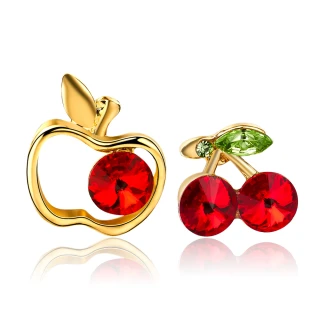 【GIUMKA】耳環．水果之戀．紅鋯(情人節禮物．送禮)