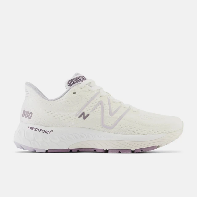 NEW BALANCENEW BALANCE New Balance 880 女慢跑鞋 D寬楦 白紫 運動緩震 KAORACER W880U13