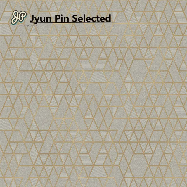 【Jyun Pin 駿品裝修】駿品嚴選99014-3(幾何壁紙/每坪)