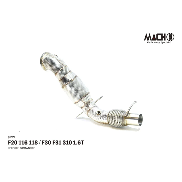 Mach5 BMW F20 / F30 / F31 高流量帶三元催化排氣管(116i 118i 316i 3.0T)
