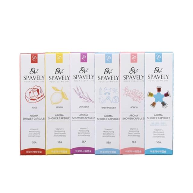 【Spavely】香氛沐浴膠囊5入組
