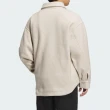 【adidas 愛迪達】ST WM Shirt JKT 男款 米白色 休閒 日常 穿搭 襯衫 長袖 IP4969