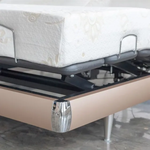 【迪奧斯】北歐美學設計 雙人電動床-D110減壓天然乳膠床墊(R500D型 - 雙人6尺床墊 居家電動床)