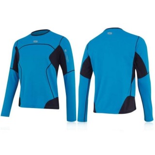 【Louis Garneau】LIGHT LS 長袖車衣 水藍白色(自行車 單車 腳踏車 車衣車褲 人身部品)