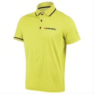 【Louis Garneau】POLO VIP 短上衣 螢光黃(自行車 單車 腳踏車 車衣車褲 人身部品)