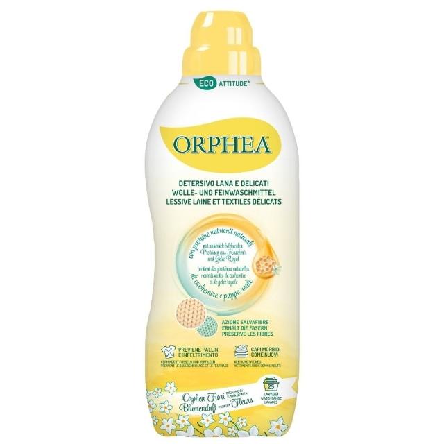 【義大利ORPHEA歐菲雅】蜂王漿低泡沫濃縮洗衣精750ml(蜂王漿成分 低泡沫 貼身衣物也適用)