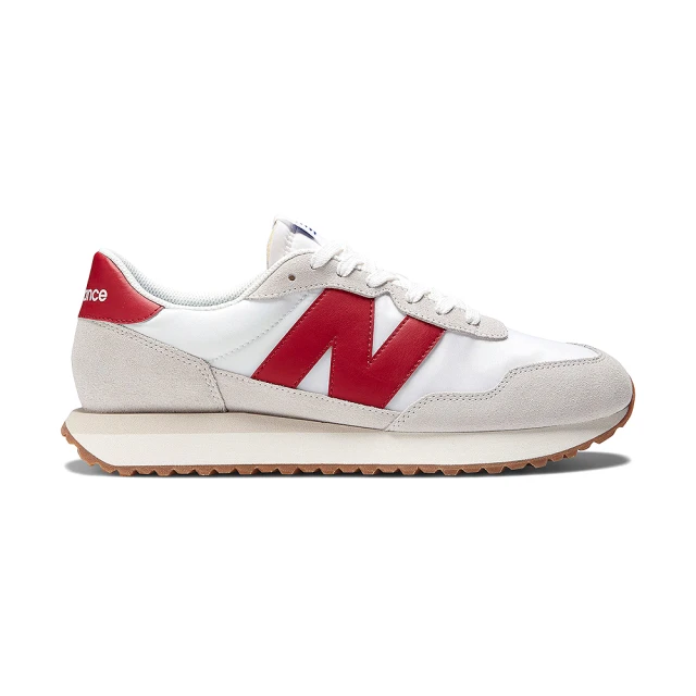 NEW BALANCE 237 男鞋 紅色 牛奶糖 復古 麂皮 運動 休閒鞋 MS237RG