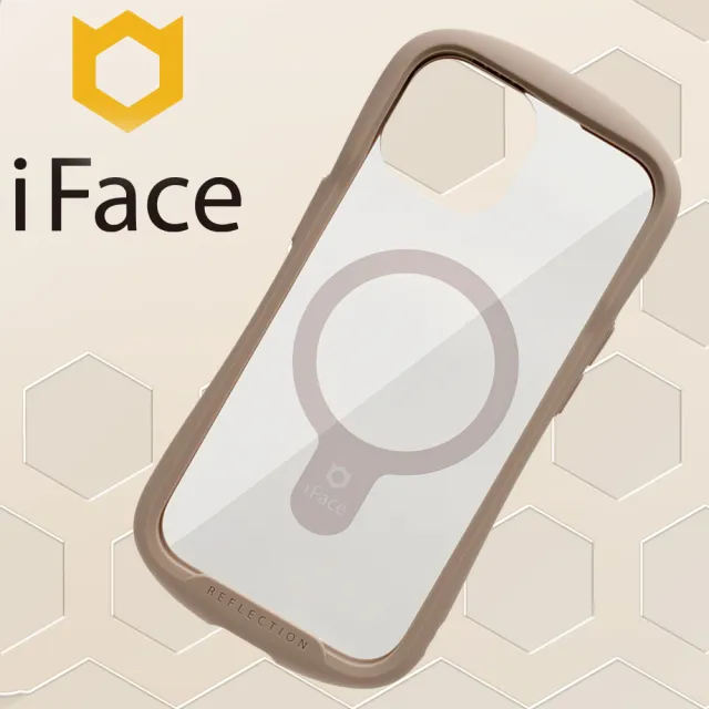 iFace】iPhone 15 Reflection MagSafe 抗衝擊強化玻璃保護殼(莫蘭迪