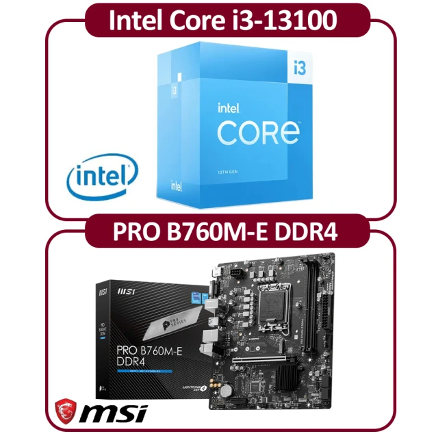 Intel 英特爾 Intel Core i3-13100 