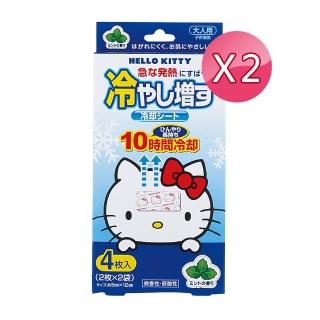 【KIYOU】Hello Kitty退熱貼4入 薄荷香(X2)