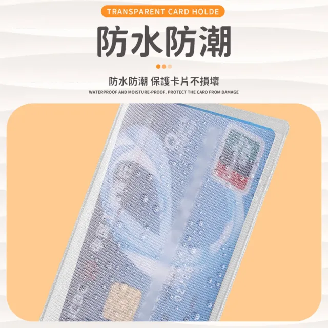 【同闆購物】透明卡片套(透明卡片套/證件套/身份證套/信用卡套)
