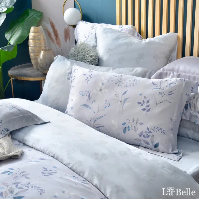 【La Belle】天絲防蹣抗菌吸濕排汗兩用被床包組-雙人(多款任選)