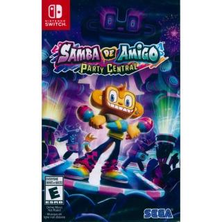 【Nintendo 任天堂】NS Switch 歡樂森巴：歡樂搖搖派對 SAMBA DE AMIGO PARTY CENTRAL(中英日文美版)