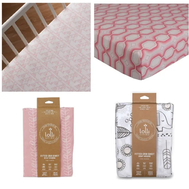 【澳洲 Lolli Living】Bed Sheet 嬰兒床單床包(春夏秋冬嬰幼兒床單床包-多款可選)