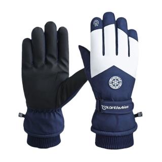 【TWBUY 臺灣好購】加厚保暖滑雪手套(機車手套 防風防水 可觸屏 戶外活動 登山保暖)