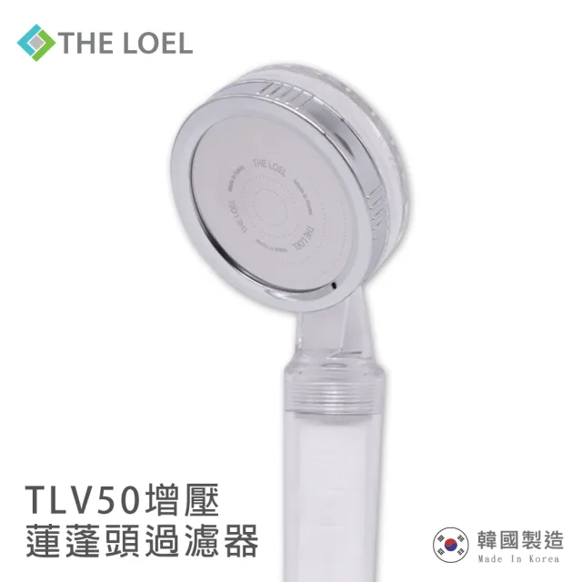 【THE LOEL】負離子蓮蓬頭過濾器組合(1濾器+4無維他命C濾芯)(有效除鐵鏽、雜質)