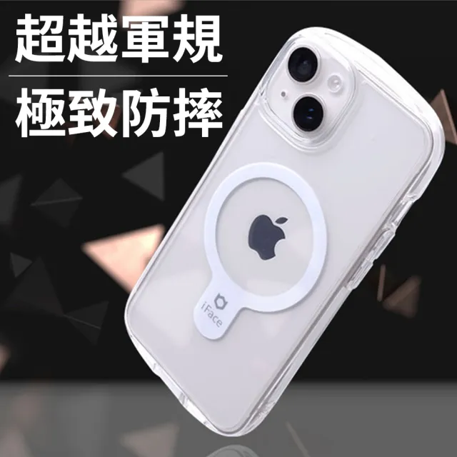 iFace】iPhone 15 Pro Look in Clear MagSafe 抗衝擊曲線保護殼(透明