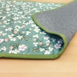 【LASSLEY】日式印花座墊-雙人沙發墊『60x120cm』(棉墊 坐墊 椅墊 和室 客廳 薄墊 寵物墊 地墊 保潔墊)