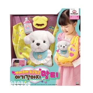 【ToysRUs 玩具反斗城】Mimi World 寶寶馬爾濟斯(兒童 玩具 玩偶)