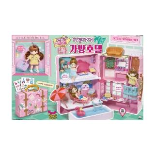 【ToysRUs 玩具反斗城】Mimi World 迷你mimi粉紅提箱旅館(兒童 玩具 玩偶)