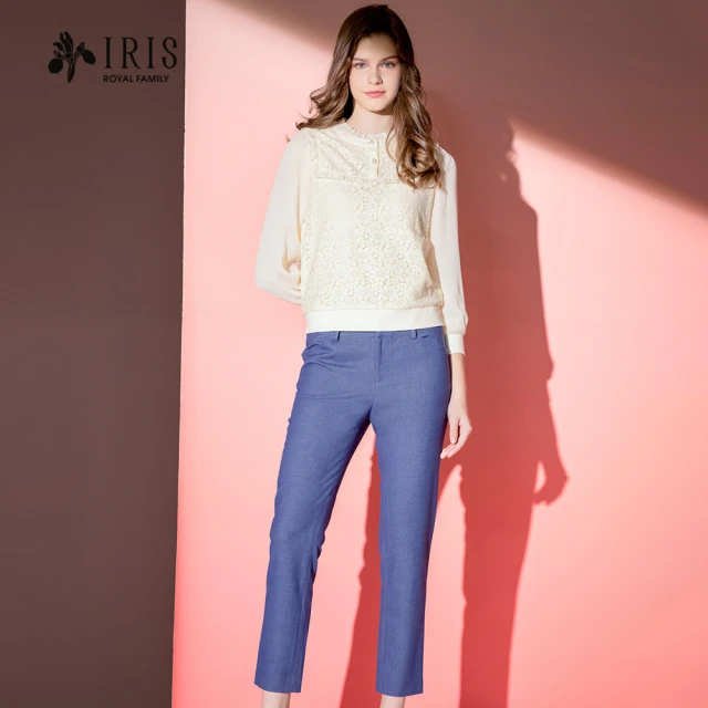 IRIS 艾莉詩 冬季感毛球棉質上衣-2色(36953)折扣