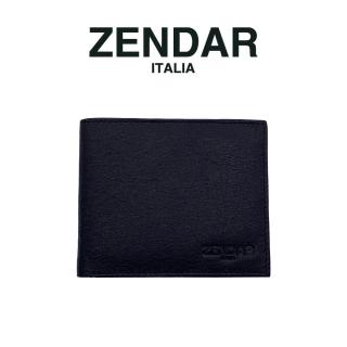 【ZENDAR】臺灣總代理 頂級超柔軟小羊皮8卡皮夾 戴維斯系列(黑色 贈禮盒提袋)