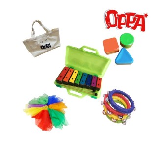 【OPPA】彩虹音磚組／八音音磚／兒童樂器／幼教律動樂器／奧福樂器／(美國CPC、臺灣SGS 檢驗認證)