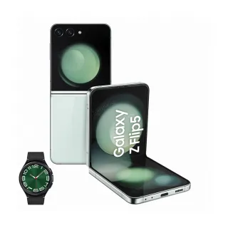 【SAMSUNG 三星】Galaxy Z Flip5 5G 6.7吋(8G/512G)(Watch6 Classic 47mm組)