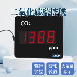【精力工業】二氧化碳濃度計 溫室效應氣體 co2監測 室內空品偵測器 LEDC7-F(二氧化碳面板 空氣汙染)