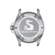【TISSOT 天梭 官方授權】SEASTAR1000海星系列 黑金 潛水腕錶 / 40mm 母親節 禮物(T1204102205100)