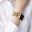 【樂邁家居】Apple Watch S8 米蘭式橢圓扣錶帶(41mm/40mm/38mm)