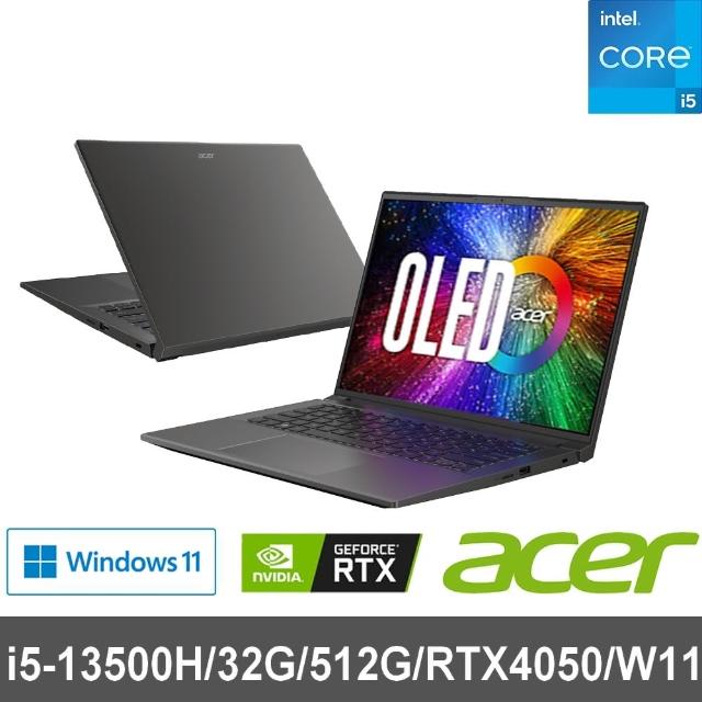 【Acer 宏碁】14.5吋i5 RTX獨顯效能筆電(Swift X/SFX14-71G-51EP/i5-13500H/32G/512G/RTX4050/W11)