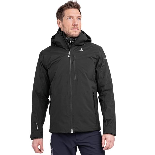 【Schoffel】男2L GORE-TEX防水外套-經典黑-23SL20-23765(GORE-TEX 防風雨 2L)