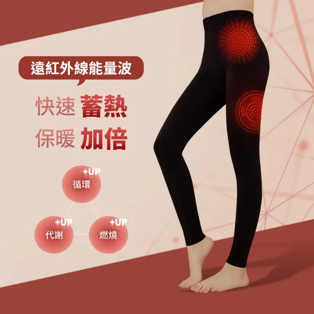 【OB 嚴選】台灣製造 遠紅外線 碧璽電氣石熱塑褲《VD0001 》(發熱褲 塑身褲 負離子褲)
