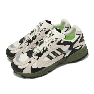 【adidas 愛迪達】休閒鞋 IVPY Savage V4 男女鞋 米白 綠 聯名款 戶外 復古 Y2K 愛迪達(GW1523)