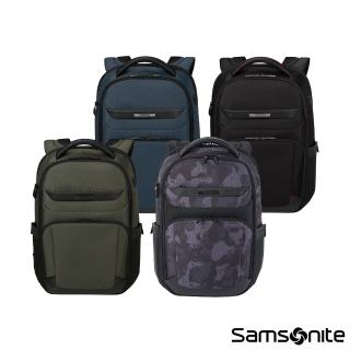 【Samsonite 新秀麗】PRO-DLX 6 防彈尼龍防潑水商務輕量筆電後揹包/雙肩包/電腦包15.6吋(多色可選)