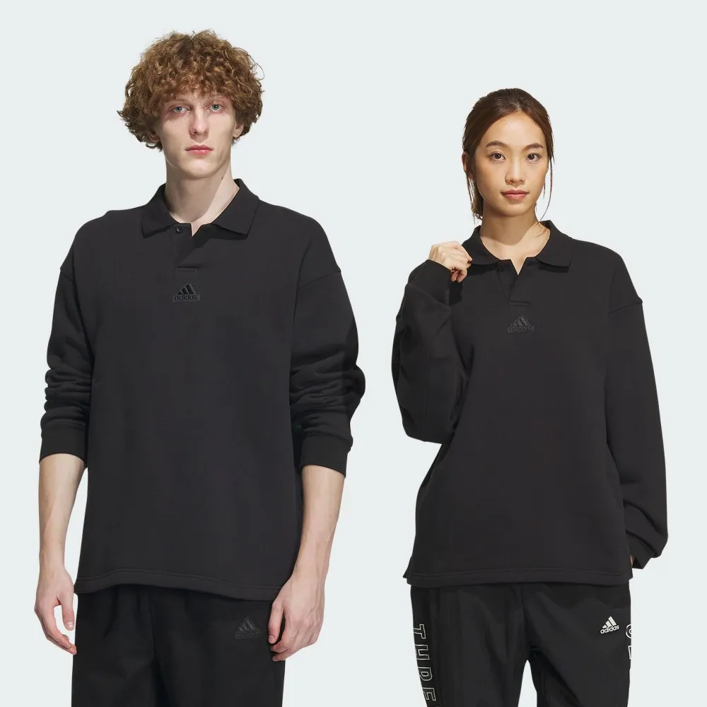 【adidas 官方旗艦】長袖POLO 男/女 IT3972